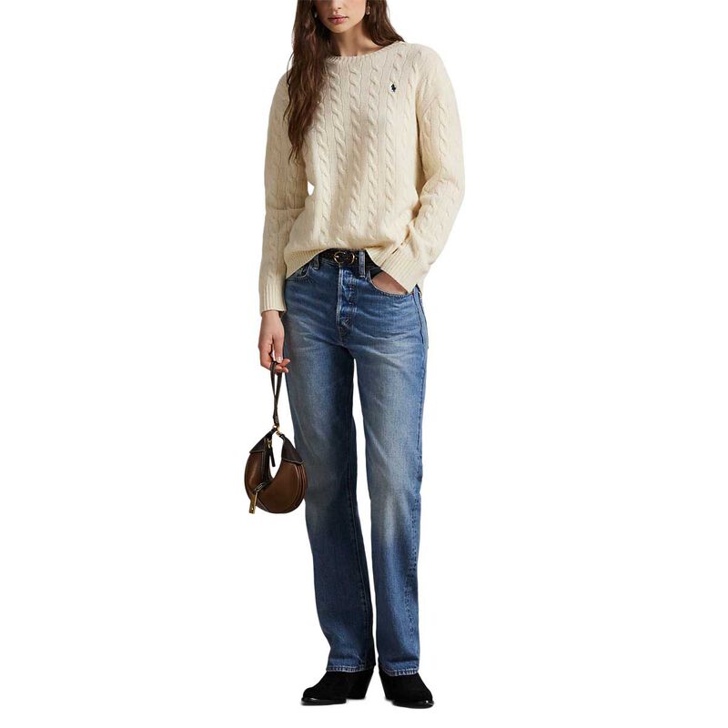 Polo Ralph Lauren Wool Cashmere Crewneck Sweater image number 3